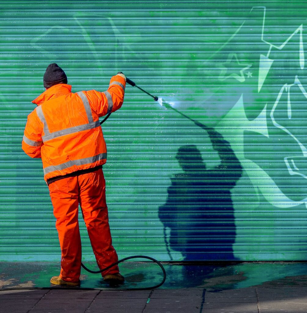Graffiti Removal Service at TopDown